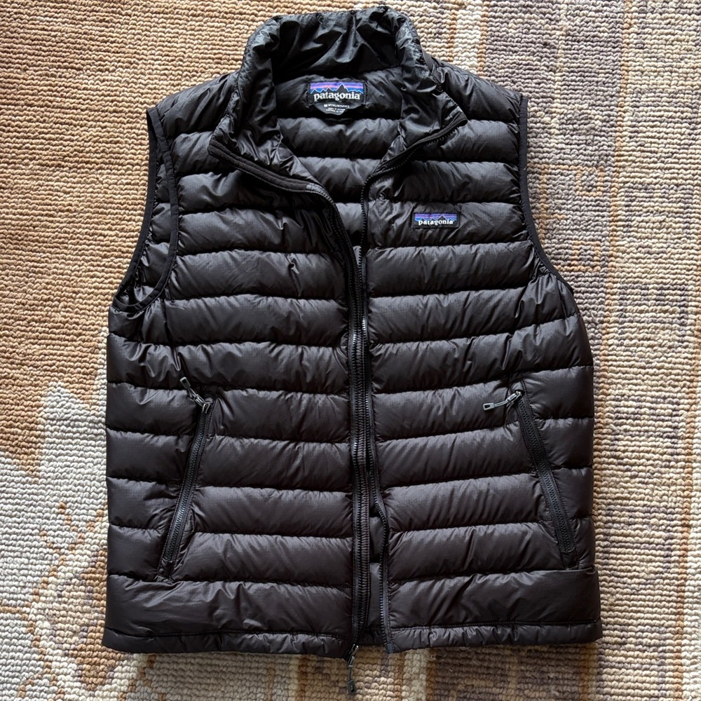 Patagonia Black Quilted Vest